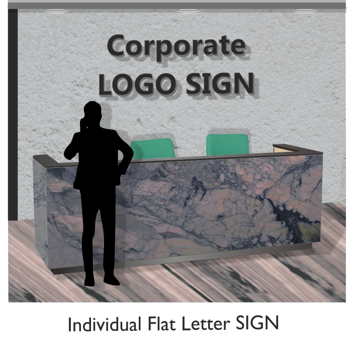 Logo Sign Individual Letters