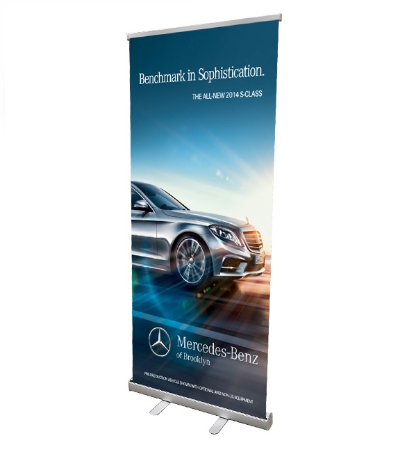 Roll Up Banner Stand 33in