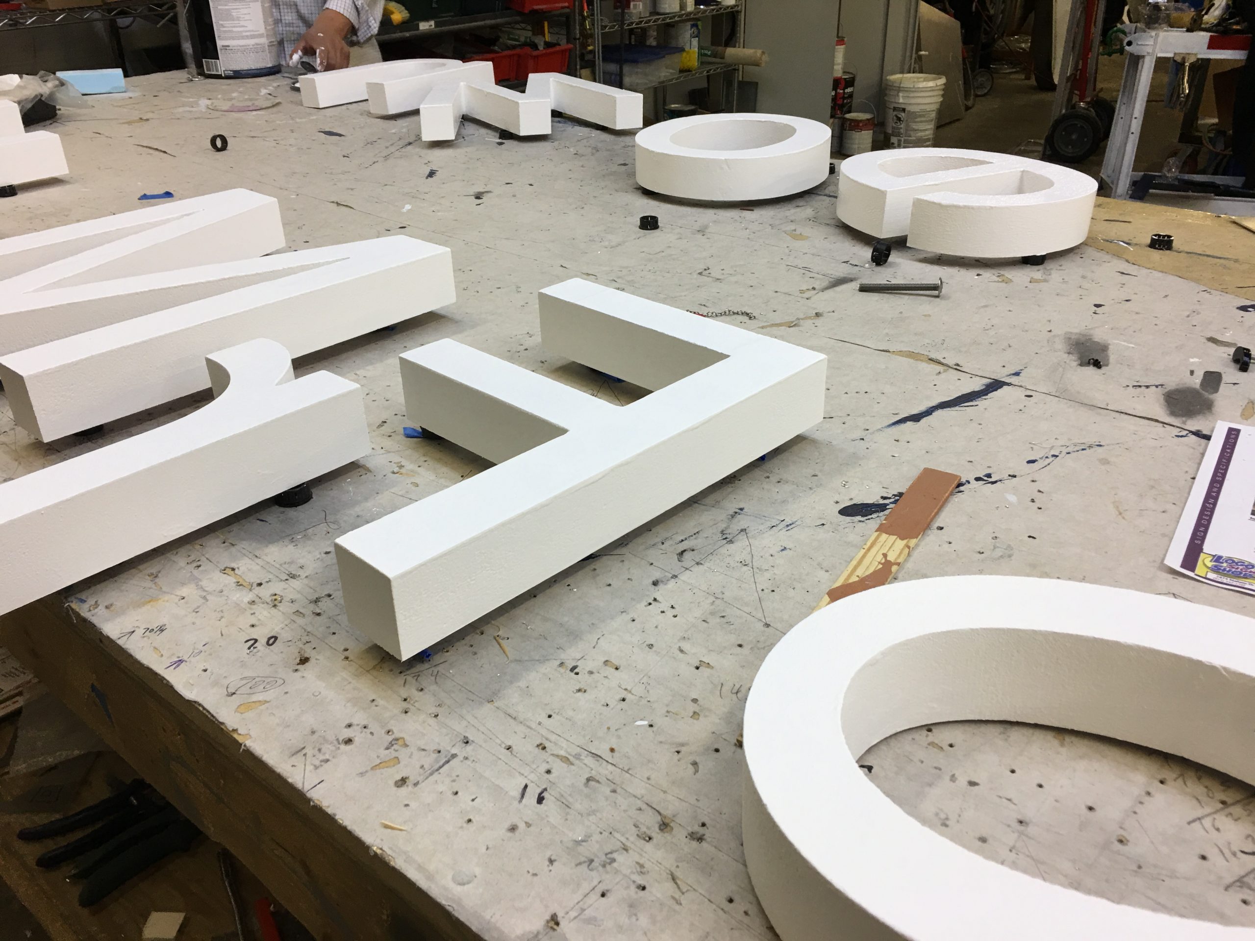 Small Foam Letters